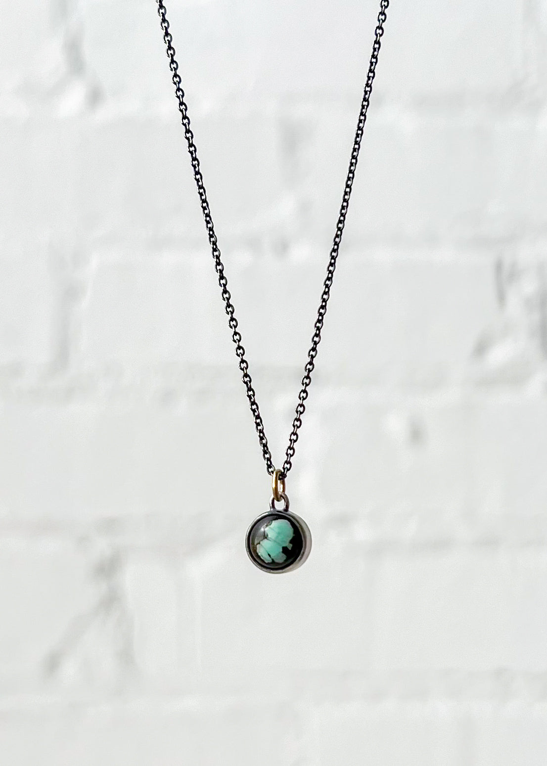 Ø72 Gem Necklace (Turquoise)